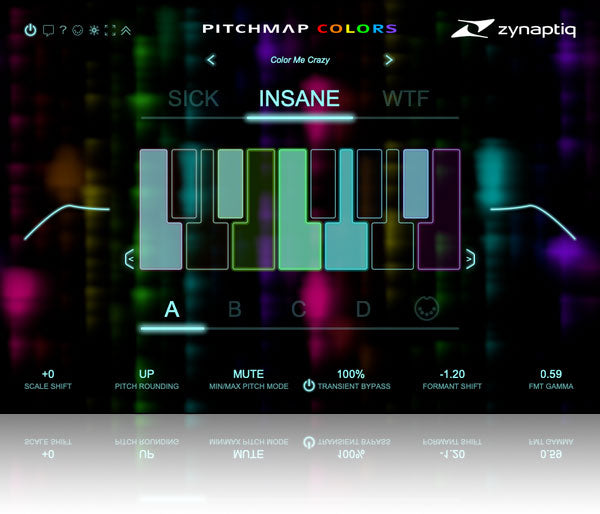 Zynaptiq PITCHMAP::COLORS