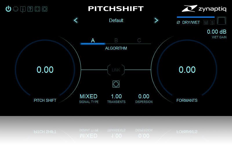 Zynaptiq PITCHSHIFT
