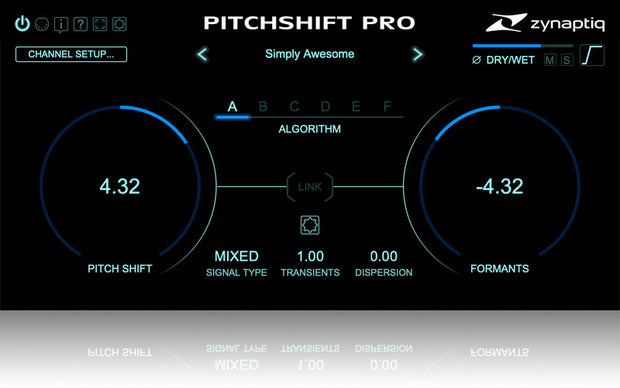 Zynaptiq PITCHSHIFT PRO